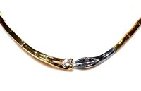 Halskette Sommer Gioielli Dame Collier a cerchio in Gold Diamante 0.22 Ct P.L. DIA CT 0.22 H-SI - P.L. DIA CT 0.22 H-SI